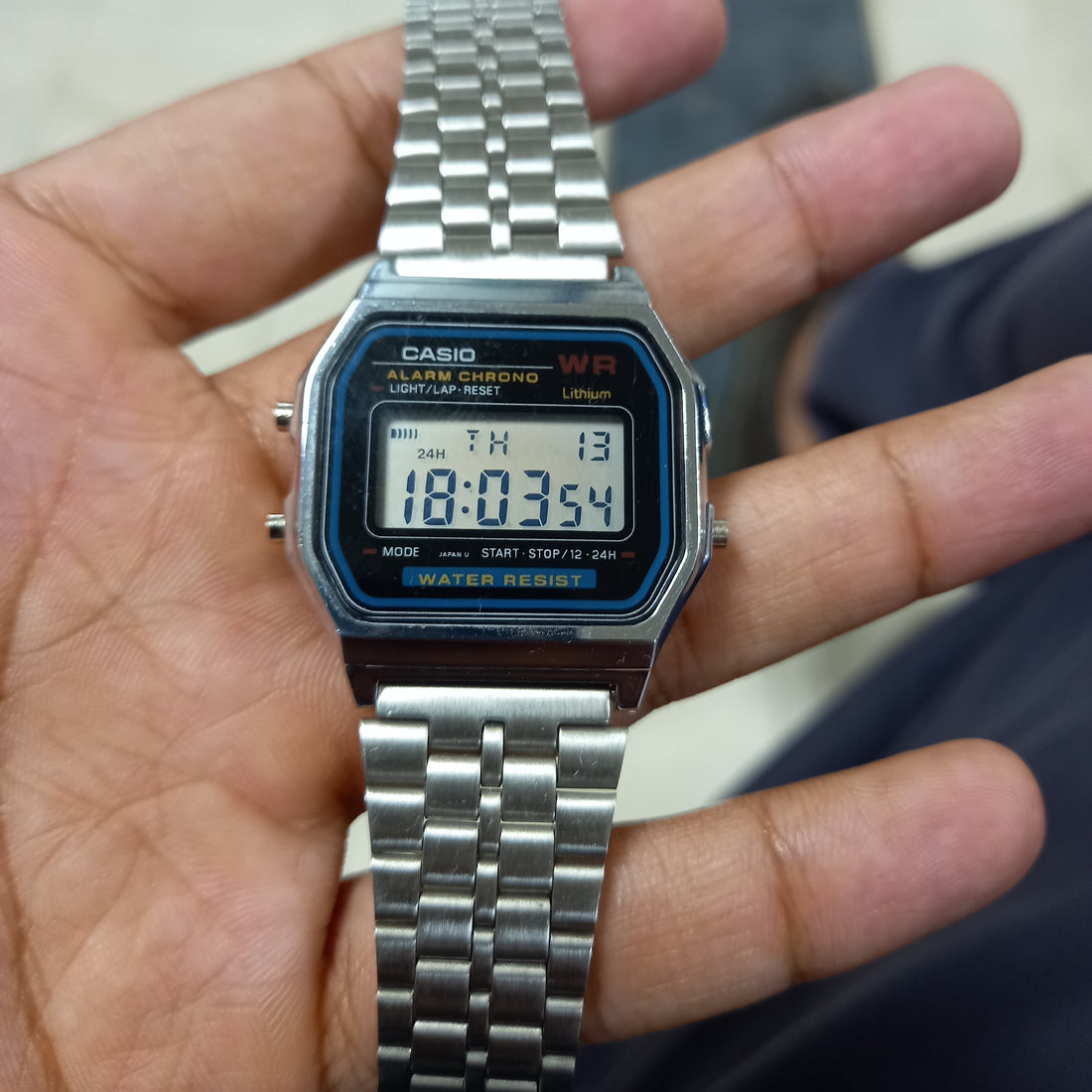 Casio A159W-N1DF Classic Digital Bracelet Watch
