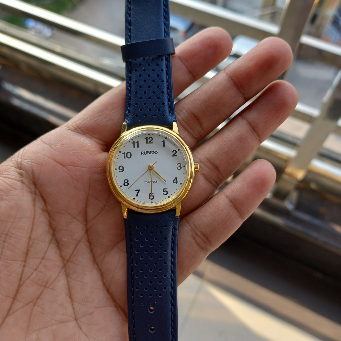 Vintage Rubens Hand Wind Men's Watch