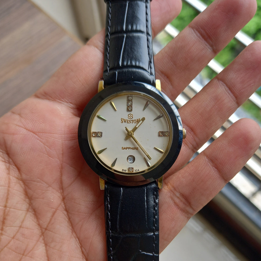 Swestom Japan Ceramic Dial Preowned Watch