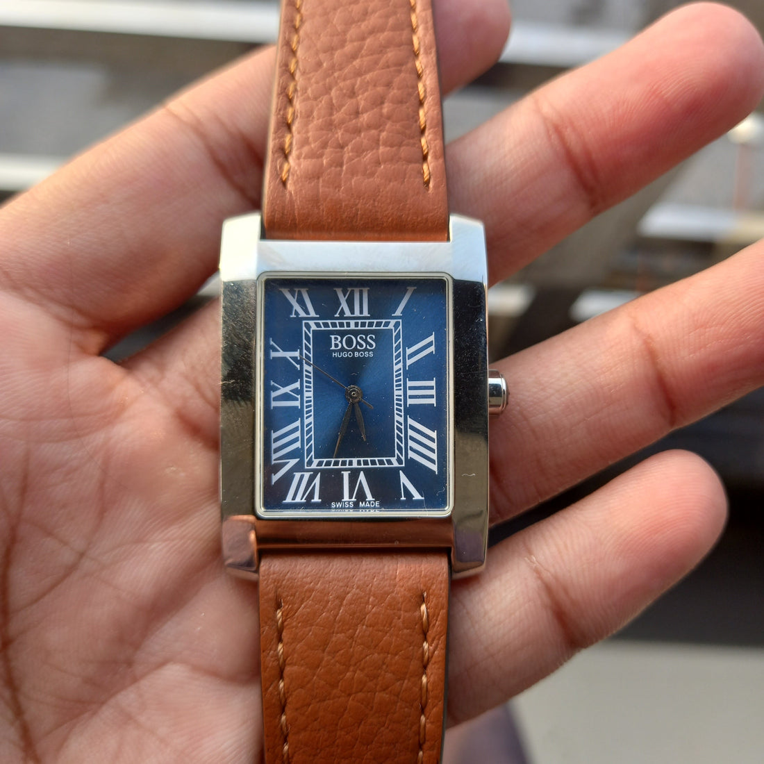 Hugo Boss Tank Shape Men's Watch