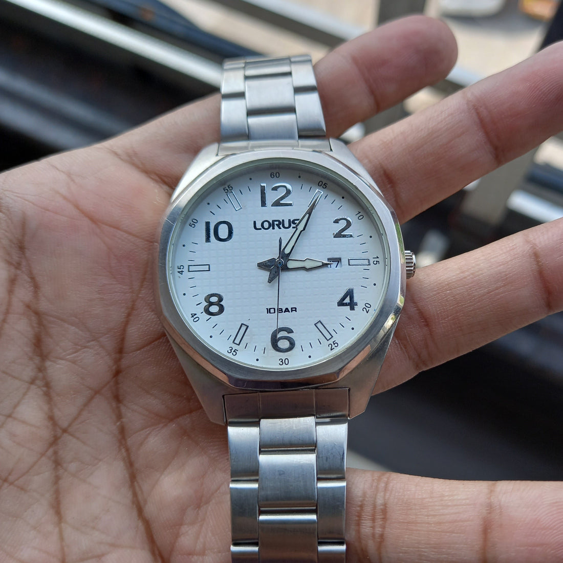 Lorus Classic Analogue Dress RH967MX9 Men's Pre-owned Watch