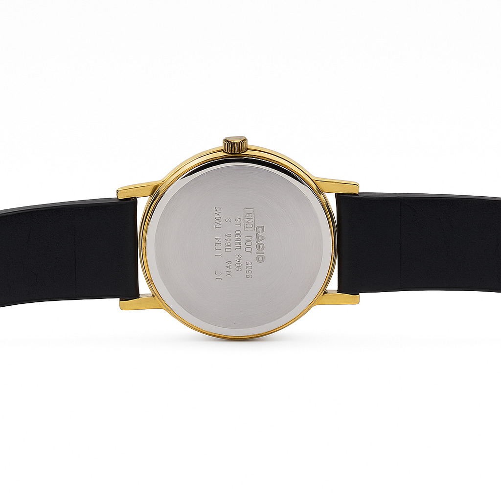 Casio MTP - 1095 Gold Plated Preowned Watch