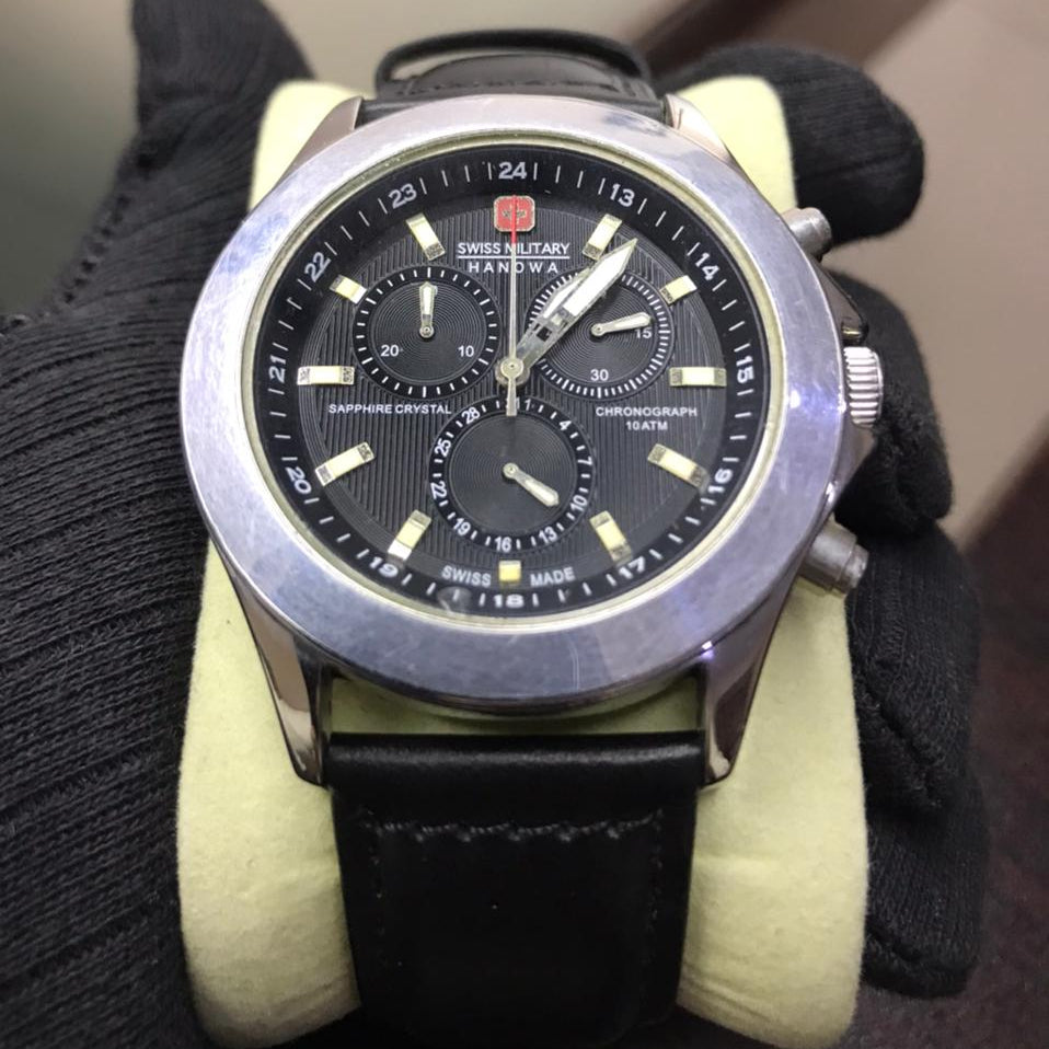 Swiss Military Hanowa Mens 06 4156 04 Preowned Watch