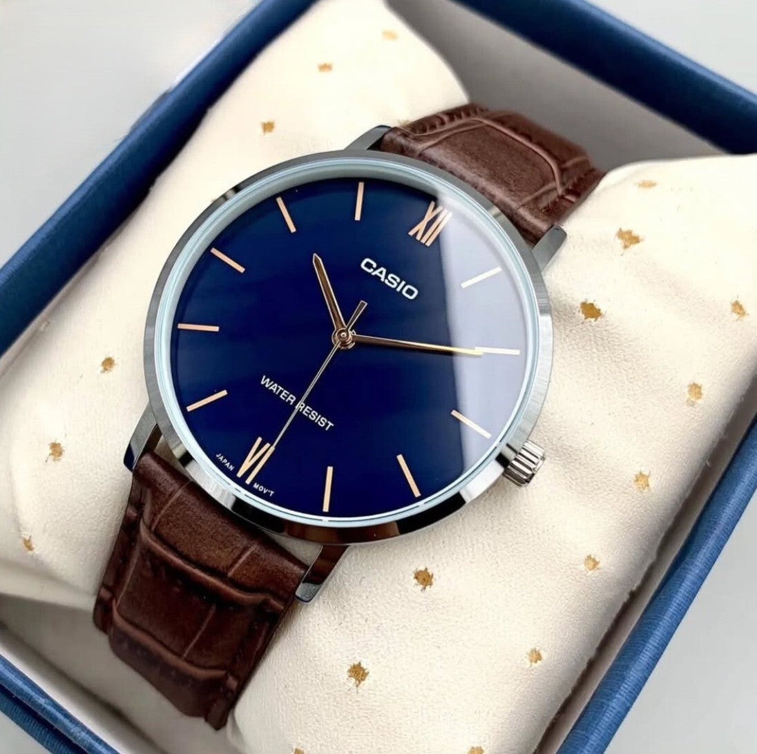 Casio MTP-VT01L-2B Preowned Watch